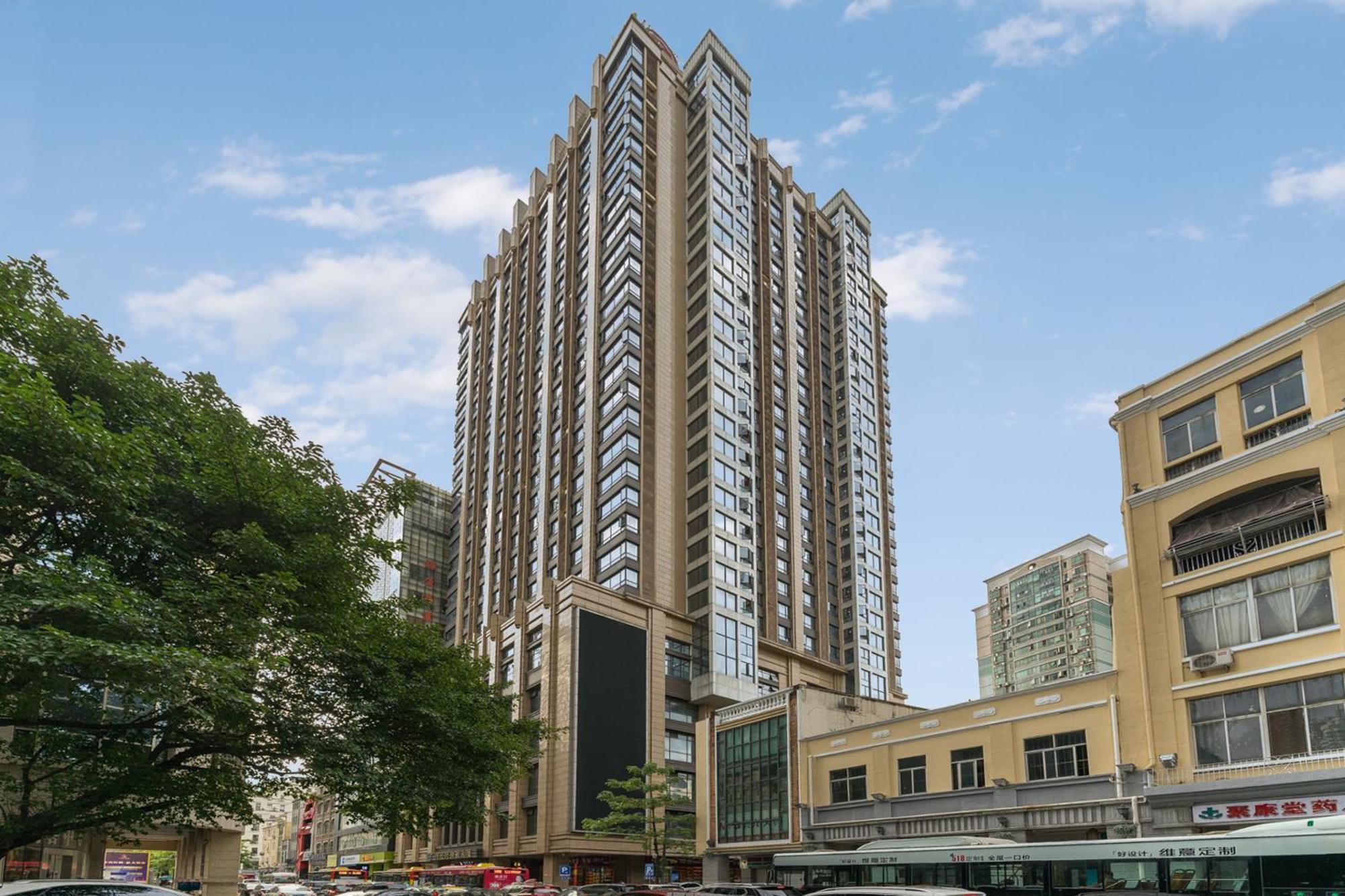 Waifiden Apartment Min Jian Financial Building-Free Shuttle Bus During The Canton Fair Exterior photo